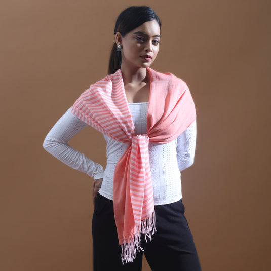 ORGANIC COTTON STOLE
