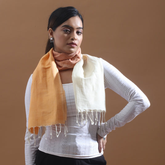 LINEN & COTTON MIX STOLE