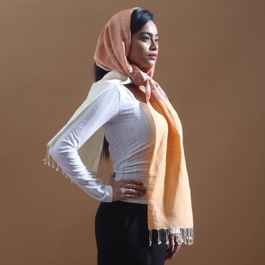 LINEN & COTTON MIX STOLE